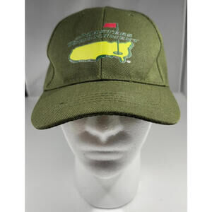 Augusta National Golf Club 2025 Dad Hat Olive Green Masters Classic Cap